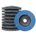 Durable Wire Drawing Sanding Flap Disc Grinding Wheel